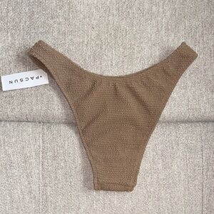 NWT PacSun Swim Ribbed Bikini Bottom